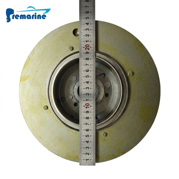 6F5-85550-G0 Yamaha OEM Rotor Assembly (Flywheel) 2-stroke 40HP E40G, E40J, Outboard Part Motors OBM PART Supplier PREMARINE