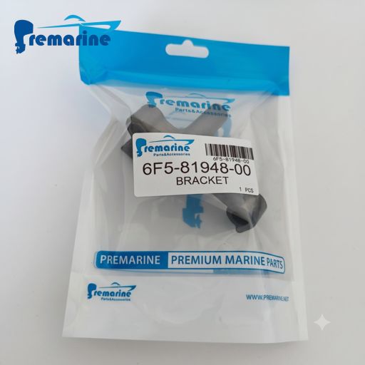6F5-81948-00 Yamaha Outboard PART OEM, Outboard Starter Relay Bracket 2 Stroke 40/50HP, OBM Supplier PREMARINE