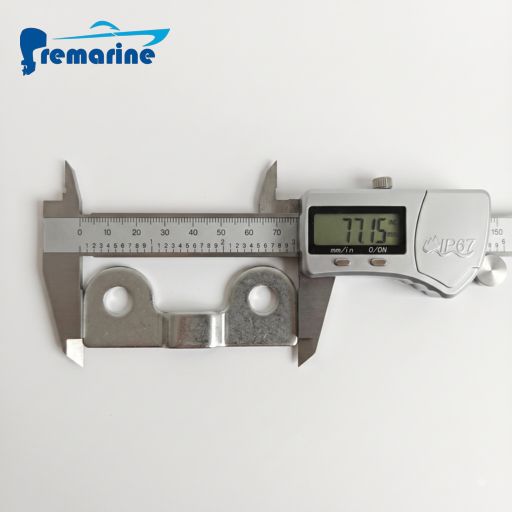 66T-44526-00 Yamaha Outboard PART OEM, Outboard Lower Mount Clamp Plate 2 Stroke 40HP, OBM Supplier PREMARINE