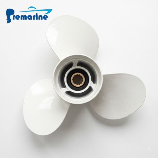 663-45947-02-EL Yamaha Outboard PART OEM, Outboard Aluminum Propeller 11-5/8 x 11-G 2/4 Stroke 25-60HP, OBM Supplier PREMARINE
