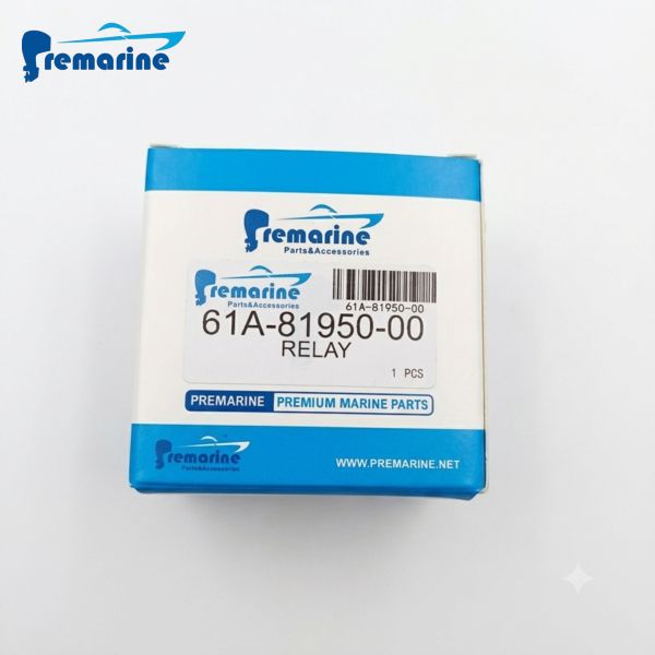 61A-81950-00 Yamaha Outboard PART OEM, Power Trim & Tilt (PTT) Relay Assembly 2&4 Stroke 150/175/200/225/250HP, OBM Supplier PREMARINE