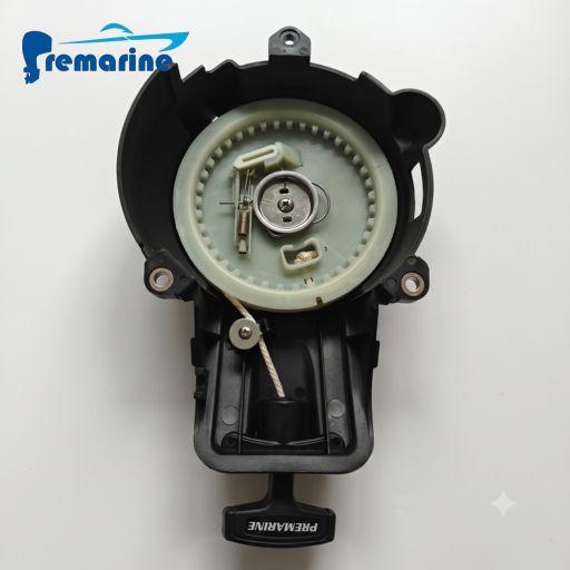 63V-15710-20 Yamaha Outboard PART OEM, Outboard Starter Assembly 2/4 Stroke 9.9/15HP, OBM Supplier PREMARINE