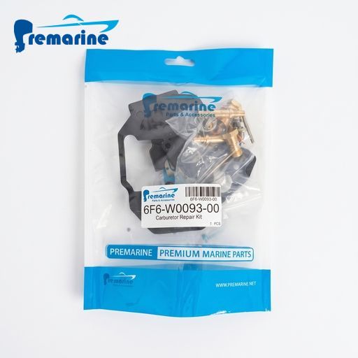 6F6-W0093-00 Yamaha Outboard PART OEM, Outboard Carburetor Repair Kit 2 Stroke 40HP, OBM Supplier PREMARINE