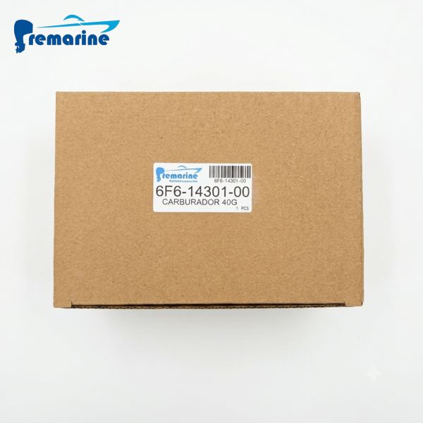 6F6-14301-00 01 02 03 04 05 Yamaha OEM Outboard Carburetor 2-stroke 40HP E40G, E40J, OBM PART Supplier PREMARINE