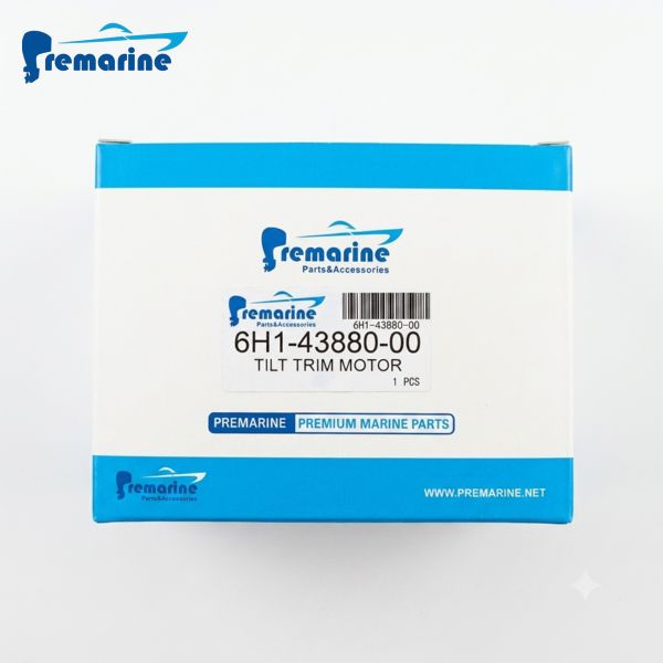 6H1-43880-00 01 02 Yamaha Outboard PART OEM, TRIM MOTOR ASSY 2&4 Stroke 50/60/70/85/90HP, OBM Supplier PREMARINE