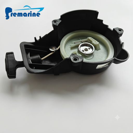 63V-15710-20 Yamaha Outboard PART OEM, Outboard Starter Assembly 2/4 Stroke 9.9/15HP, OBM Supplier PREMARINE