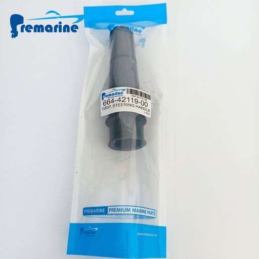 664-42119-00 Yamaha Outboard PART OEM, Outboard Steering Tiller Throttle Handle Rubber Grip 2/4 Stroke 20/25/28/30HP, OBM Supplier PREMARINE for sale