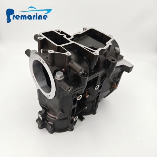 6F5-15100-00 Yamaha Outboard PART OEM, Outboard Powerhead Crankcase Assembly 2 Stroke 40/50HP, OBM Supplier PREMARINE