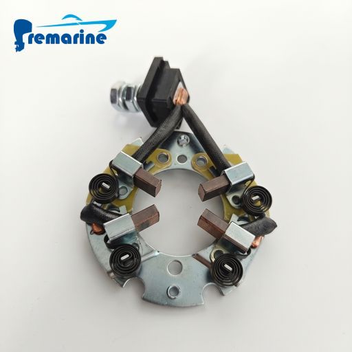 6N7-81840-00 Yamaha Outboard PART OEM, Outboard Brush Holder Assy 2 Stroke 115/130/150/175/200/225/250HP, OBM Supplier PREMARINE for sale