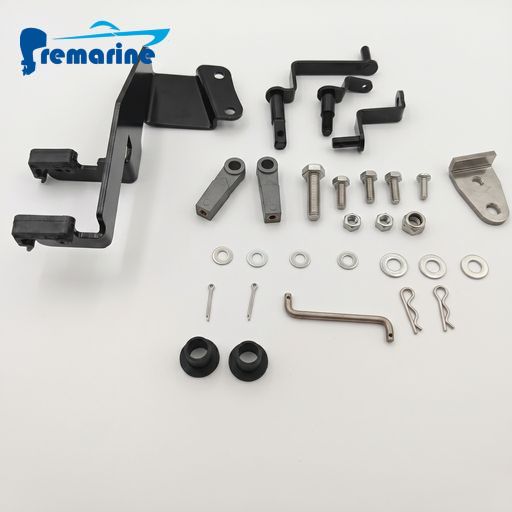 63V-48501-00 Yamaha Outboard PART OEM, Outboard Remote Control Attachment Kit 2/4 Stroke 9.9/15HP, OBM Supplier PREMARINE