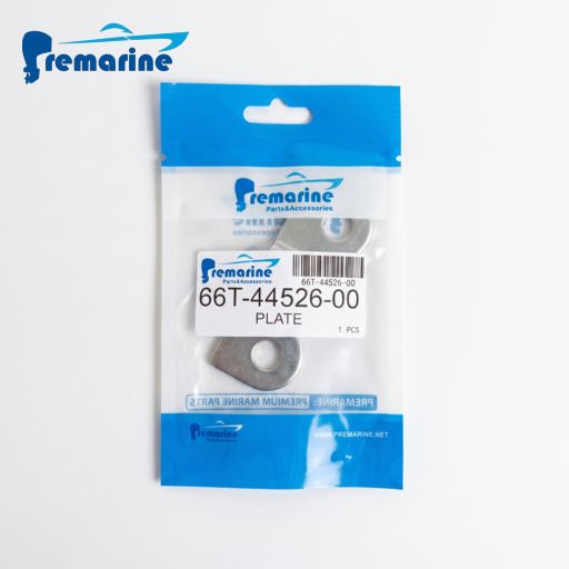 66T-44526-00 Yamaha Outboard PART OEM, Outboard Lower Mount Clamp Plate 2 Stroke 40HP, OBM Supplier PREMARINE
